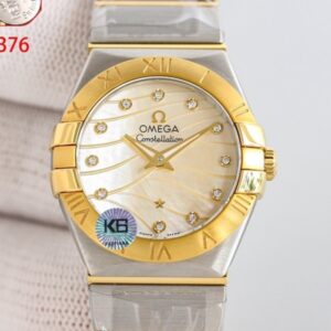Omega Constellation 123.20.27.60.57.001 3S Factory Two-Tone Strap Replica Watch - Best Quality Replica Watches UK Swiss Watch Brands 1:1 Replica Fake Watch