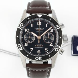 Longines Spirit L3.821.4.53.2 AF Factory Ceramic Bezel Replica Watch - Best Quality Replica Watches UK Swiss Watch Brands 1:1 Replica Fake Watch