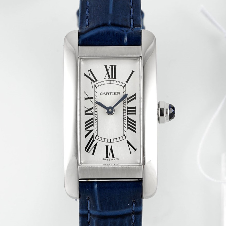 Cartier Tank WSTA0043 AF Factory Stainless Steel Case Replica Watch - Best Quality Replica Watches UK Swiss Watch Brands 1:1 Replica Fake Watch