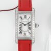 Cartier Tank AF Factory Red Strap Replica Watch - Best Quality Replica Watches UK Swiss Watch Brands 1:1 Replica Fake Watch