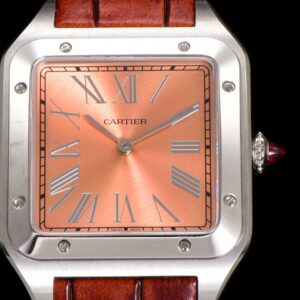 Cartier Santos WGSA0113 F1 Factory Alligator Leather Strap Replica Watch - Best Quality Replica Watches UK Swiss Watch Brands 1:1 Replica Fake Watch