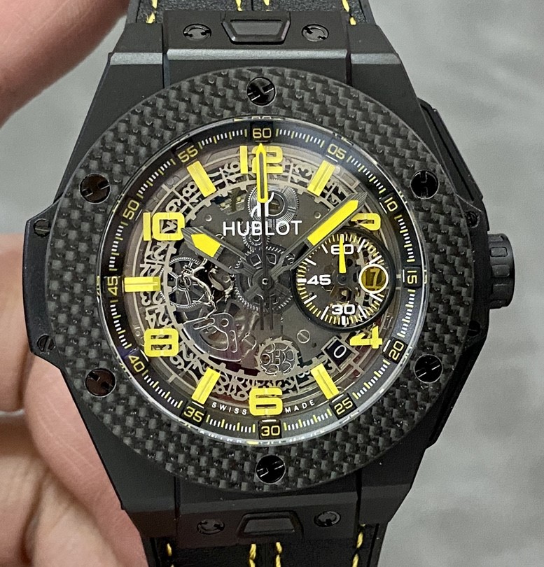 Hublot Big Bang 401.CQ.0129.VR HBF Factory Carbon Fiber Case Replica Watch - Best Quality Replica Watches UK Swiss Watch Brands 1:1 Replica Fake Watch