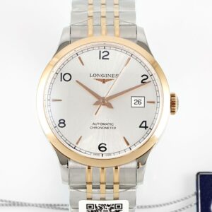 Longines Record Collection L2.821.5.76.7 AF Factory Rose Gold Bezel Replica Watch - Best Quality Replica Watches UK Swiss Watch Brands 1:1 Replica Fake Watch
