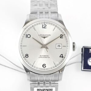 Longines Record Collection L2.821.4.76.6 AF Factory Date Display Replica Watch - Best Quality Replica Watches UK Swiss Watch Brands 1:1 Replica Fake Watch