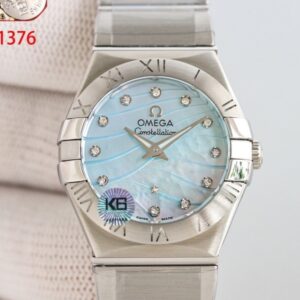 Omega Constellation 123.10.27.60.57.001 3S Factory Stainless Steel Case Replica Watch - Best Quality Replica Watches UK Swiss Watch Brands 1:1 Replica Fake Watch