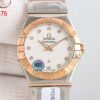 Omega Constellation 123.20.27.60.52.002 3S Factory Red Gold Bezel Replica Watch - Best Quality Replica Watches UK Swiss Watch Brands 1:1 Replica Fake Watch