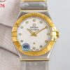 Omega Constellation 123.10.27.60.57.001 3S Factory Stainless Steel Case Replica Watch - Best Quality Replica Watches UK Swiss Watch Brands 1:1 Replica Fake Watch