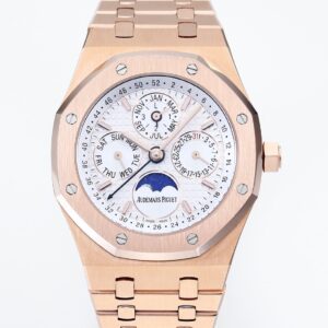 Audemars Piguet Royal Oak 26574OR.OO.1220OR.01 BBS Factory Perpetual Calendar Replica Watch - Best Quality Replica Watches UK Swiss Watch Brands 1:1 Replica Fake Watch