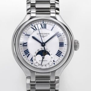 Longines Elegant L8.126.4.71.6 Lunar Phase Replica Watch - Best Quality Replica Watches UK Swiss Watch Brands 1:1 Replica Fake Watch
