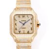 Cartier Santos F4 Factory Date Display Replica Watch - Best Quality Replica Watches UK Swiss Watch Brands 1:1 Replica Fake Watch