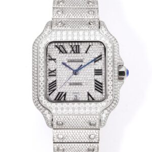 Cartier Santos F4 Factory Ultra-Thin Movement Replica Watch - Best Quality Replica Watches UK Swiss Watch Brands 1:1 Replica Fake Watch