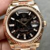 Rolex Day-Date m228235-0045 QF Factory Rose Gold Buckle Replica Watch - Best Quality Replica Watches UK Swiss Watch Brands 1:1 Replica Fake Watch