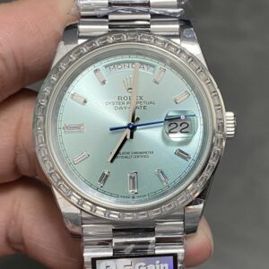 Rolex Day-Date m228396tbr-0039 QF Factory 904 Stainless Steel Replica Watch - Best Quality Replica Watches UK Swiss Watch Brands 1:1 Replica Fake Watch