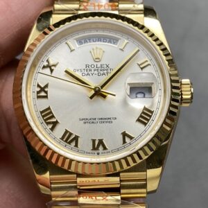 Rolex Day-Date m128238-0113 QF Factory Sealed Bottom Replica Watch - Best Quality Replica Watches UK Swiss Watch Brands 1:1 Replica Fake Watch