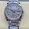 Rolex Day-Date m128239-0019 QF Factory Diamond-Set Dial Replica Watch - Best Quality Replica Watches UK Swiss Watch Brands 1:1 Replica Fake Watch