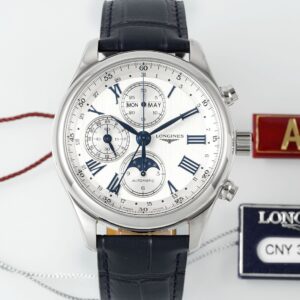 Longines Master Collection L2.673.4.71.2 AF Factory Stainless Steel Crown Replica Watch - Best Quality Replica Watches UK Swiss Watch Brands 1:1 Replica Fake Watch
