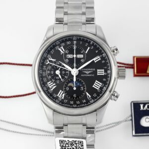 Longines Master Collection L2.773.4.51.6 AF Factory Dual Time Zone Replica Watch - Best Quality Replica Watches UK Swiss Watch Brands 1:1 Replica Fake Watch