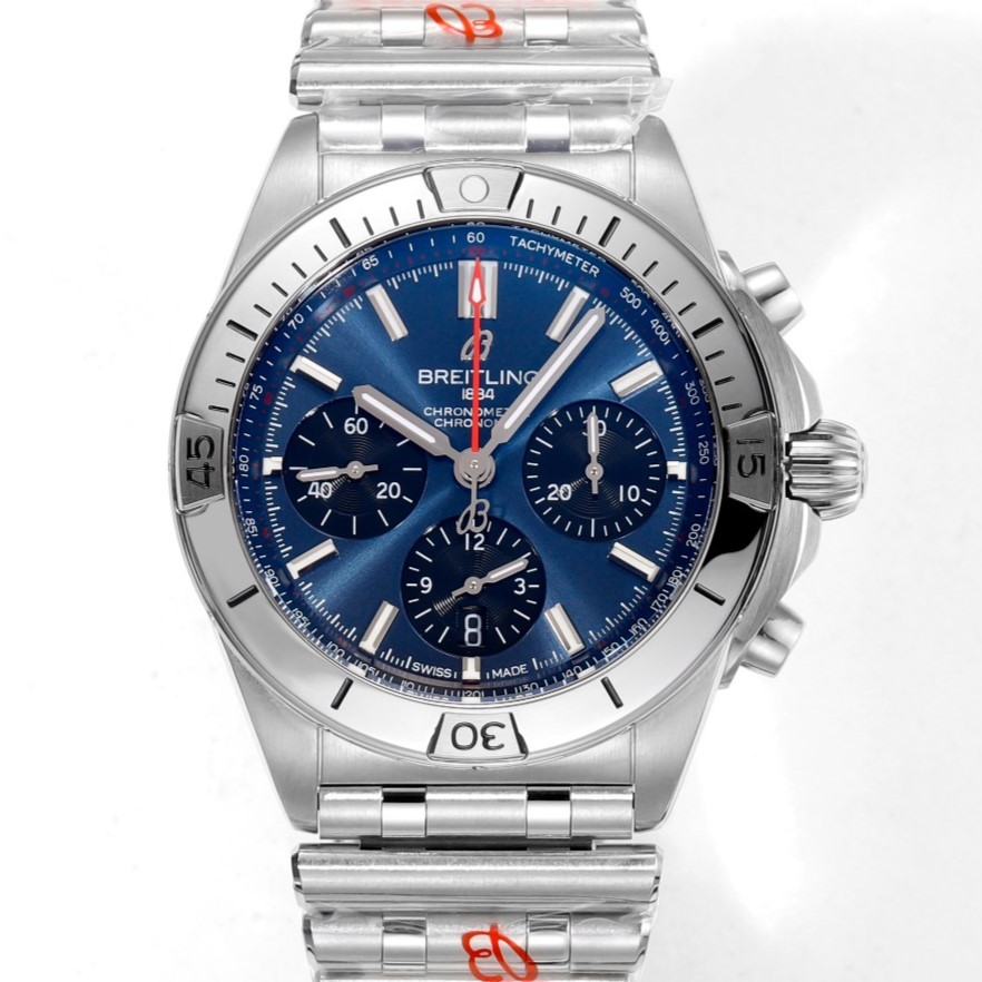 Breitling Chronomat AB0134101C1A1 BLS Factory Stainless Steel Case Replica Watch - Best Quality Replica Watches UK Swiss Watch Brands 1:1 Replica Fake Watch