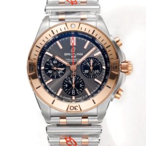 Breitling Chronomat UB0134101B1U1 BLS Factory Red Gold Strap Replica Watch - Best Quality Replica Watches UK Swiss Watch Brands 1:1 Replica Fake Watch