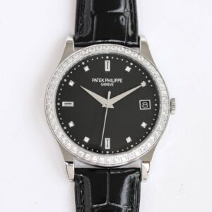 Patek Philippe Calatrava 5297G-001 TW Factory Alligator Leather Strap Replica Watch - Best Quality Replica Watches UK Swiss Watch Brands 1:1 Replica Fake Watch