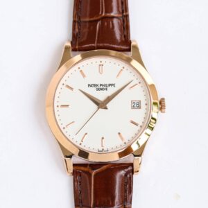 Patek Philippe Calatrava 5296R-010 TW Factory Date Display Replica Watch - Best Quality Replica Watches UK Swiss Watch Brands 1:1 Replica Fake Watch