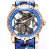Roger Dubuis Excalibur RDDBEX0940 NEW Factory Rose Gold Bezel Replica Watch - Best Quality Replica Watches UK Swiss Watch Brands 1:1 Replica Fake Watch