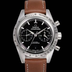 Omega Speedmaster 331.12.42.51.01.001 TVS Factory Leather Strap Replica Watch - Best Quality Replica Watches UK Swiss Watch Brands 1:1 Replica Fake Watch