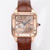 Cartier Santos WHSA0030 CLG Factory Rose Gold Buckle Replica Watch - Best Quality Replica Watches UK Swiss Watch Brands 1:1 Replica Fake Watch