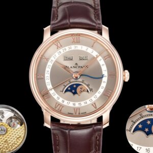 Blancpain Villeret 6654N-3646-55B GR Factory Week Display Replica Watch - Best Quality Replica Watches UK Swiss Watch Brands 1:1 Replica Fake Watch