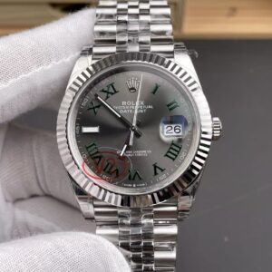 Rolex Datejust m126334-0022 VS Factory V2 Large Calendar Replica Watch - Best Quality Replica Watches UK Swiss Watch Brands 1:1 Replica Fake Watch
