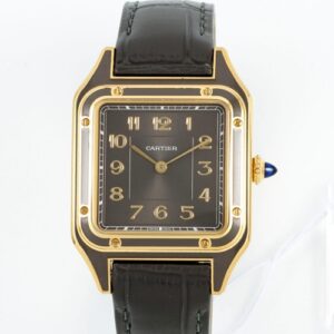Cartier Santos WGSA0097 AF Factory Alligator Leather Strap Replica Watch - Best Quality Replica Watches UK Swiss Watch Brands 1:1 Replica Fake Watch