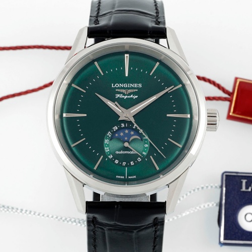 Longines Flagship L4.815.4.02.2 AF Factory Lunar Phase Replica Watch - Best Quality Replica Watches UK Swiss Watch Brands 1:1 Replica Fake Watch