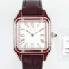 Cartier Santos WGSA0053 AF Factory Alligator Leather Replica Watch - Best Quality Replica Watches UK Swiss Watch Brands 1:1 Replica Fake Watch