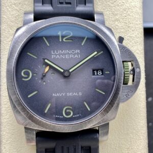 Panerai Luminor PAM01412 VS Factory Rubber Strap Replica Watch - Best Quality Replica Watches UK Swiss Watch Brands 1:1 Replica Fake Watch
