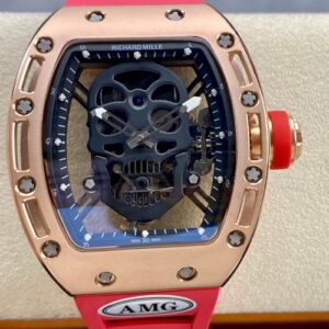 Richard Mille RM052 AMG Factory Rose Gold Bezel Replica Watch - Best Quality Replica Watches UK Swiss Watch Brands 1:1 Replica Fake Watch