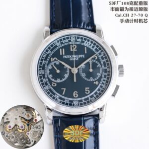 Patek Philippe Complications 5070P SDF Factory Chronograph Replica Watch - Best Quality Replica Watches UK Swiss Watch Brands 1:1 Replica Fake Watch