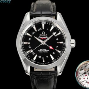 Omega Seamaster 231.13.43.22.01.001 OVS Factory GMT Replica Watch - Best Quality Replica Watches UK Swiss Watch Brands 1:1 Replica Fake Watch