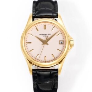 Patek Philippe Calatrava 5127J-001 GR Factory Date Display Replica Watch - Best Quality Replica Watches UK Swiss Watch Brands 1:1 Replica Fake Watch
