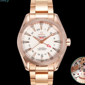 Omega Seamaster 231.50.43.22.02.001 OVS Factory Dual Time Zone Replica Watch - Best Quality Replica Watches UK Swiss Watch Brands 1:1 Replica Fake Watch