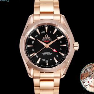 Omega Seamaster 231.50.43.22.06.002 OVS Factory Red Gold Strap Replica Watch - Best Quality Replica Watches UK Swiss Watch Brands 1:1 Replica Fake Watch