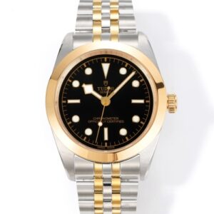 Black Bay M79683-0001 3T Factory Champagne Gold Bezel Replica Watch - Best Quality Replica Watches UK Swiss Watch Brands 1:1 Replica Fake Watch