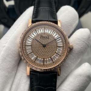 Piaget Altiplano G0A38128 MKF Factory Rose Gold Diamond-Set Case Replica Watch - Best Quality Replica Watches UK Swiss Watch Brands 1:1 Replica Fake Watch