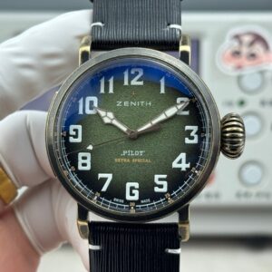 Zenith Pilot 29.2430.679-63.I001 V+ Factory Calfskin Strap Replica Watch - Best Quality Replica Watches UK Swiss Watch Brands 1:1 Replica Fake Watch