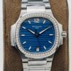 Patek Philippe Nautilus 7118-1200A-001 PPF Factory V4 Date Display Replica Watch - Best Quality Replica Watches UK Swiss Watch Brands 1:1 Replica Fake Watch