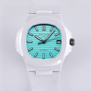 Patek Philippe Nautilus 5711 AET Factory Tiffany Blue Dial Replica Watch - Best Quality Replica Watches UK Swiss Watch Brands 1:1 Replica Fake Watch