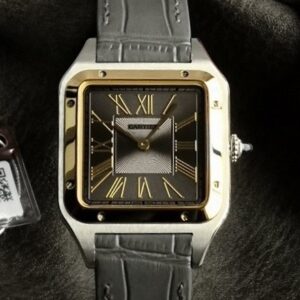 Cartier Santos W2SA0028 5S Factory Alligator Leather Strap Replica Watch - Best Quality Replica Watches UK Swiss Watch Brands 1:1 Replica Fake Watch