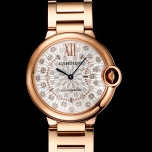 Cartier Ballon Bleu WJBB0082 AF Factory Rose Gold Strap Replica Watch - Best Quality Replica Watches UK Swiss Watch Brands 1:1 Replica Fake Watch