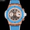 Hublot Big Bang 441.OE.2080.RX.AFA24 HB Factory Blue Ceramic Bezel Replica Watch - Best Quality Replica Watches UK Swiss Watch Brands 1:1 Replica Fake Watch