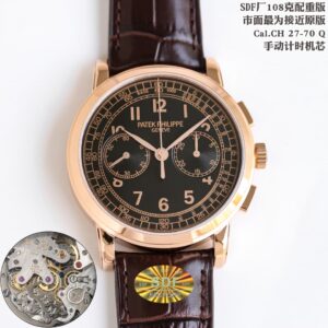 Patek Philippe Complications 5070J SDF Factory Rose Gold Case Replica Watch - Best Quality Replica Watches UK Swiss Watch Brands 1:1 Replica Fake Watch