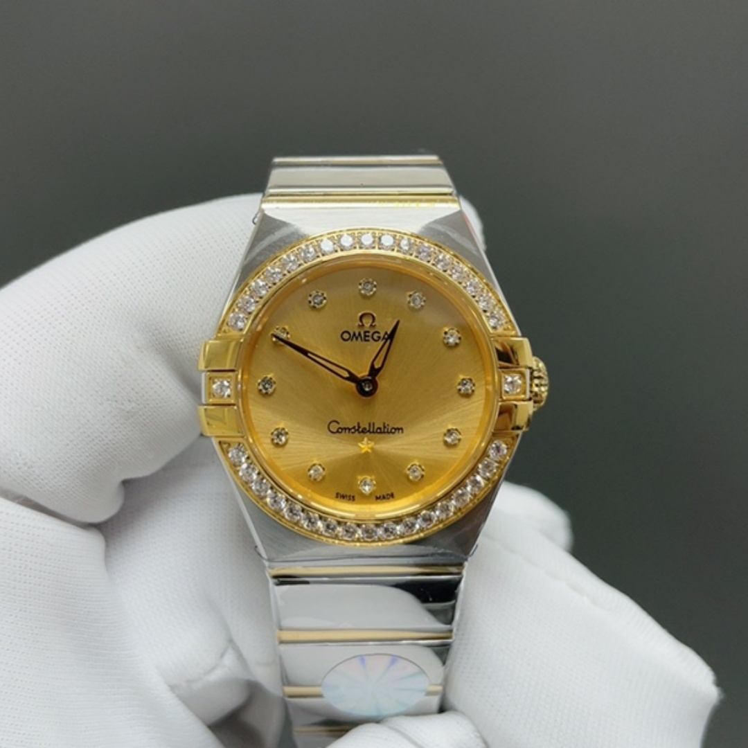 Omega Constellation 131.25.28.60.58.001 CLF Factory 4061 Quartz Movement Replica Watch - Best Quality Replica Watches UK Swiss Watch Brands 1:1 Replica Fake Watch